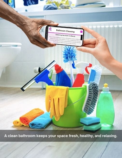 tip to a Clean Bathroom, Cleaning service in Miami