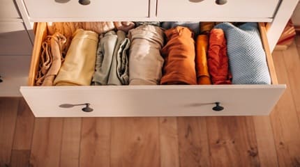 Freshen Closets and Drawers, maid services